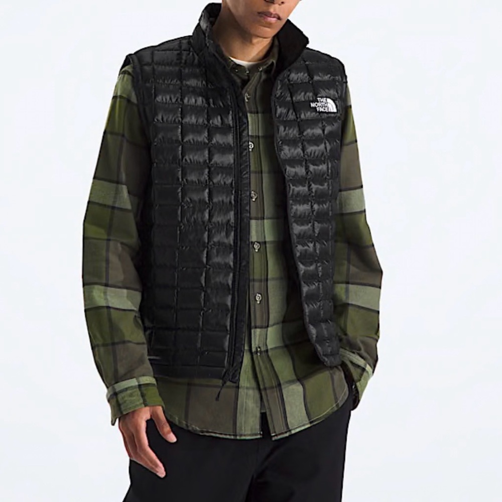 The North Face Men's Black Quilted Vest